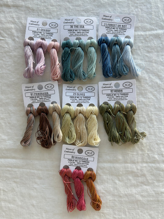 House of Embroidery Threads - Size 12
