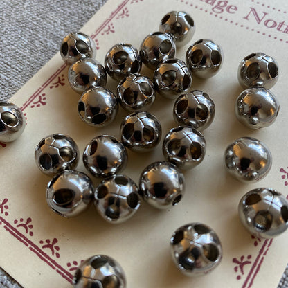 Vintage Silver Plated Buttons