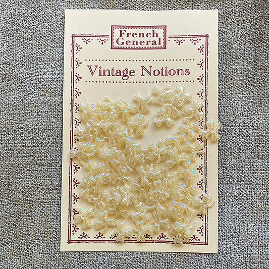 Vintage Celluloid Clover Sequins