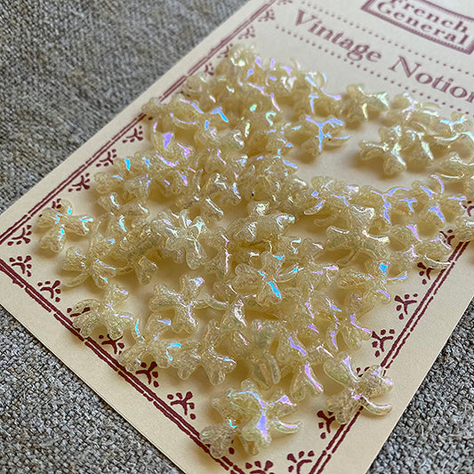 Vintage Celluloid Clover Sequins