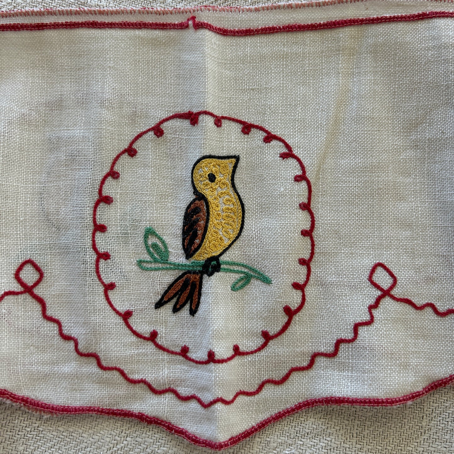 Vintage French Shelf Liner