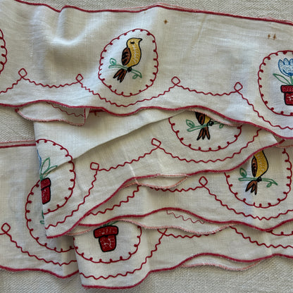 Vintage French Shelf Liner