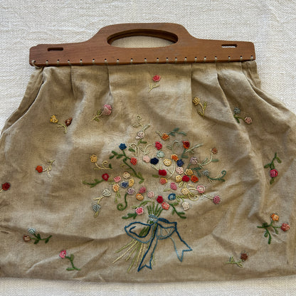 Vintage French Sewing Bag