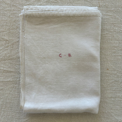 Vintage Household Cloth / CR Monogram