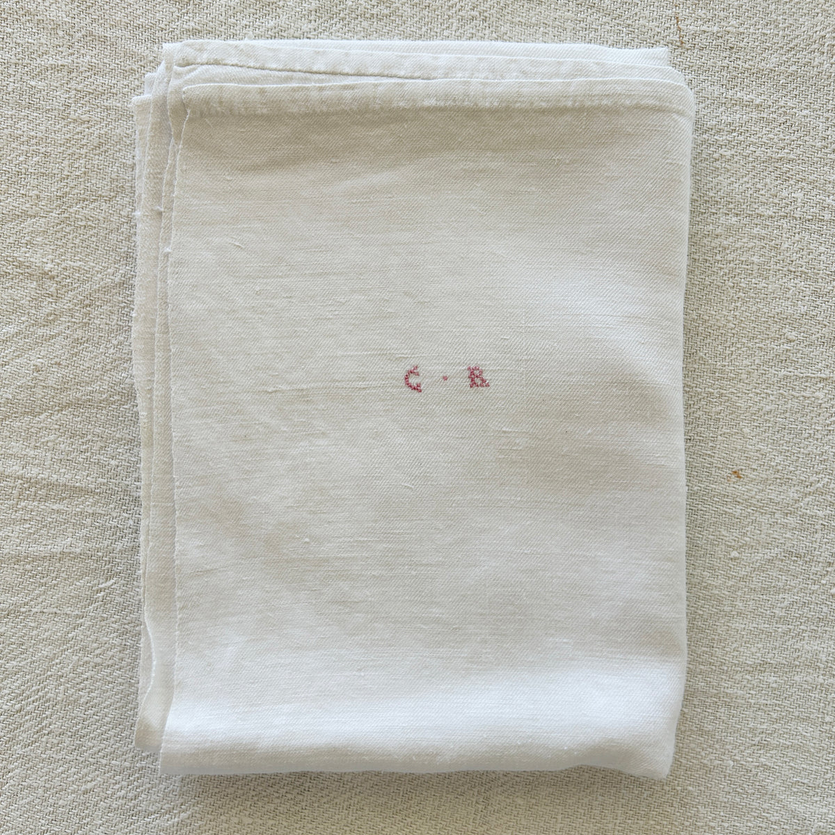Vintage Household Cloth / CR Monogram