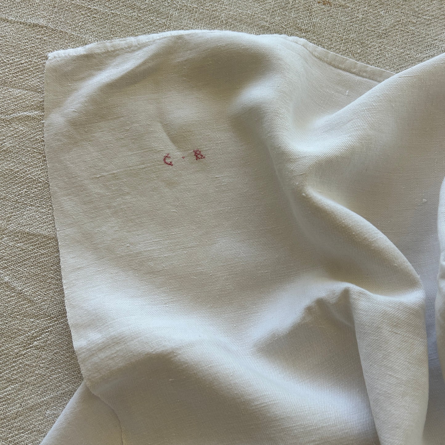 Vintage Household Cloth / CR Monogram