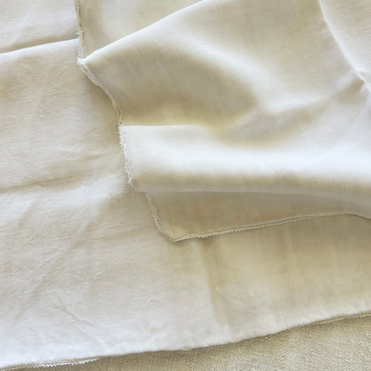 Antique Linen Pillowcases / Set of 2