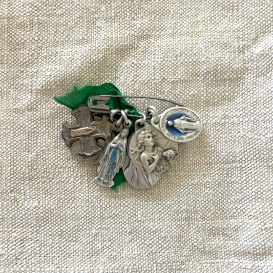 Vintage Religious Medals / Set of 8
