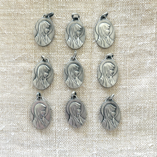 Vintage Our Lady of Lourdes Medal