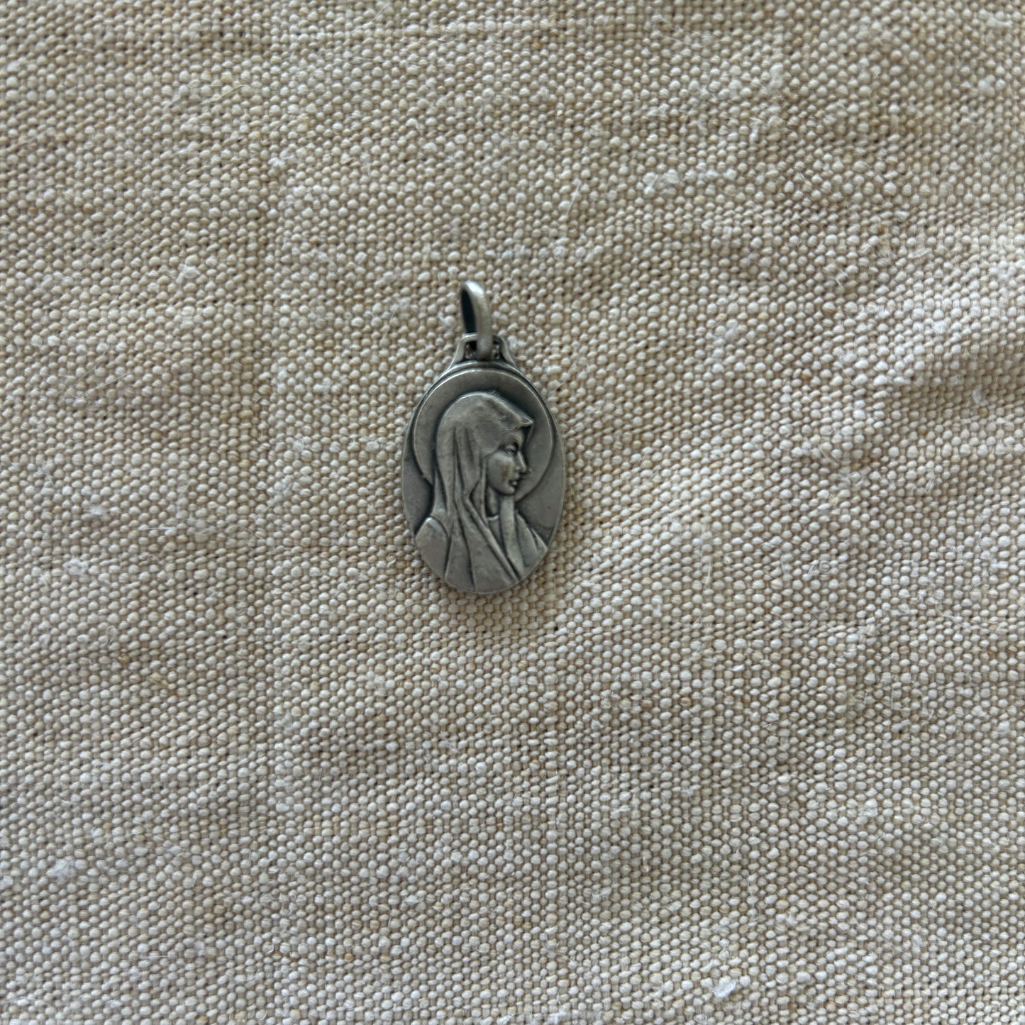 Vintage Our Lady of Lourdes Medal