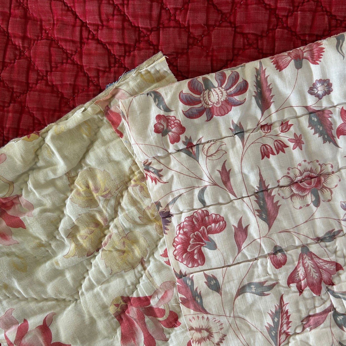 Antique Quilted Scraps