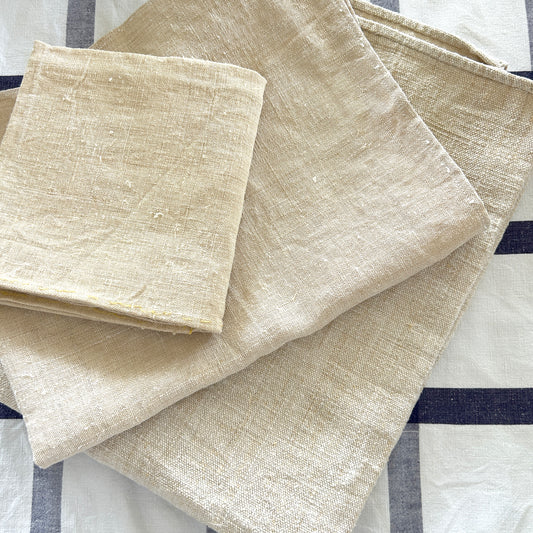 Antique Hemp Household Cloths