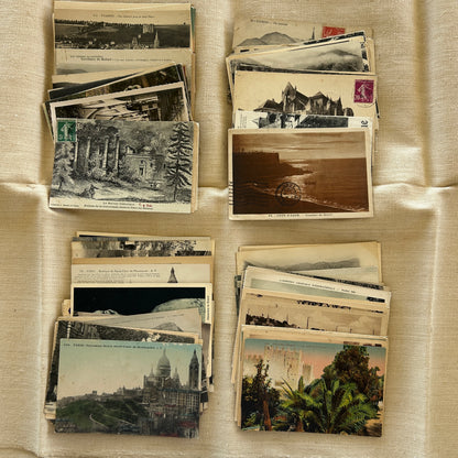 Vintage Postcards from France / Pack of 25