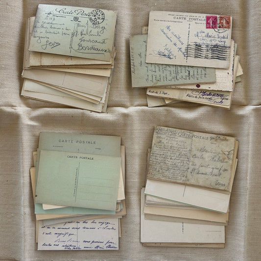 Vintage Postcards from France / Pack of 25