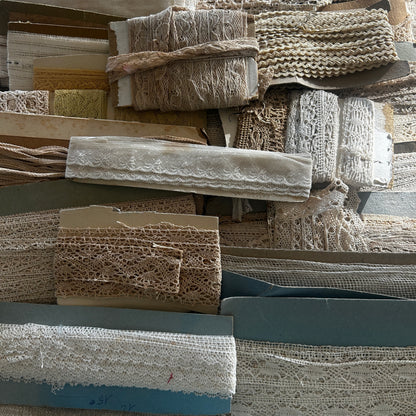Old French Lace Scraps Deux
