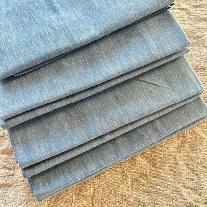 Vintage French Blue Chambray - 1 Yard