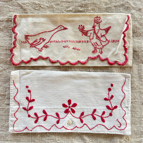 Vintage Napkin Holders - Set of Two