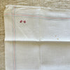 Vintage Linen Handkerchiefs / Set of Two / JG Monogram