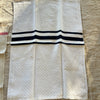 Antique French Béarn Household Cloth / Set of Two / JP Monogram