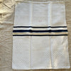 Antique French Béarn Household Cloth / Set of Two / JP Monogram
