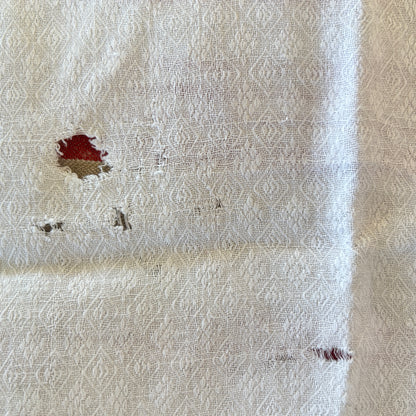 Antique Béarn Household Cloth / Set of Two /JP Monogram