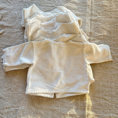 Vintage French Cotton Baby Jackets