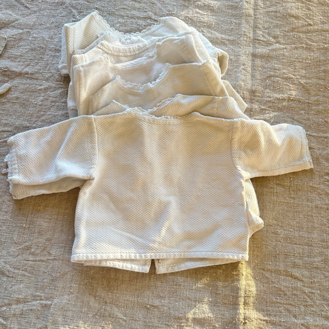 Vintage French Cotton Baby Jackets
