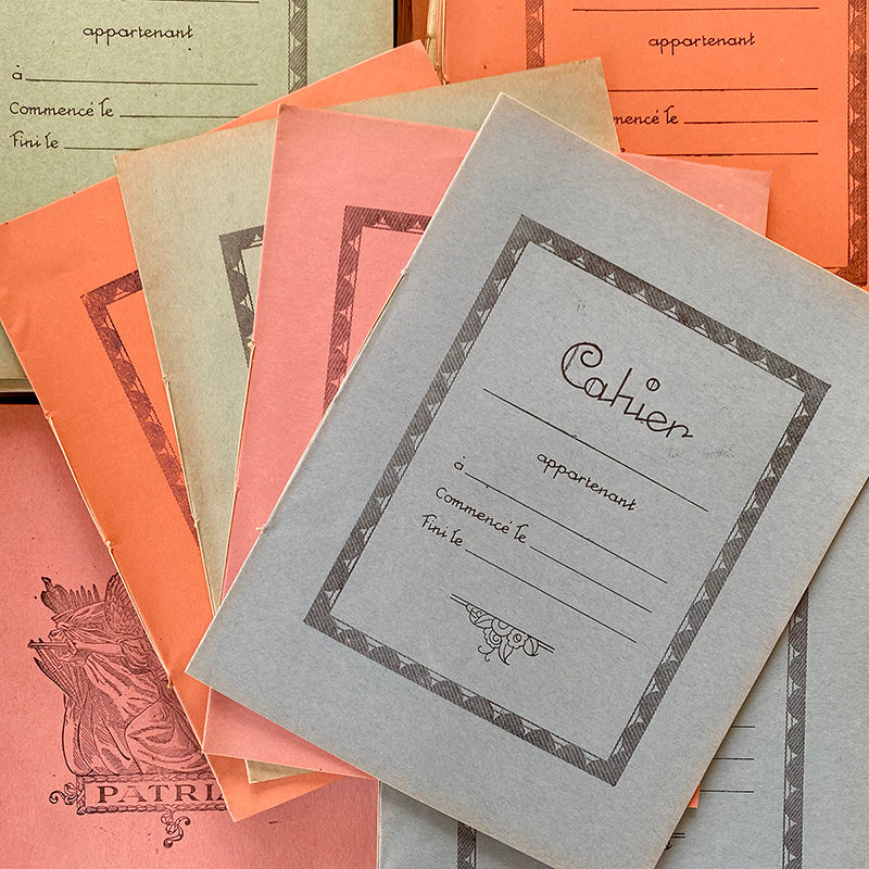 Vintage French Cahier Notebooks
