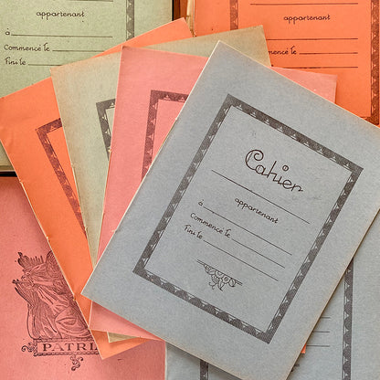 Vintage French Cahier Notebooks