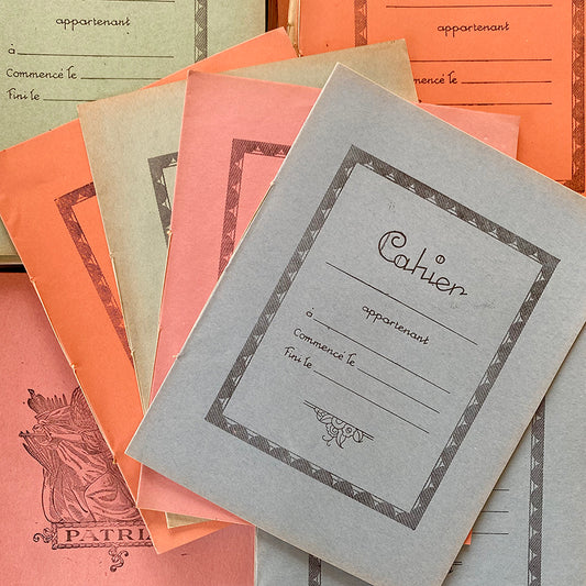 Vintage French Cahier Notebooks