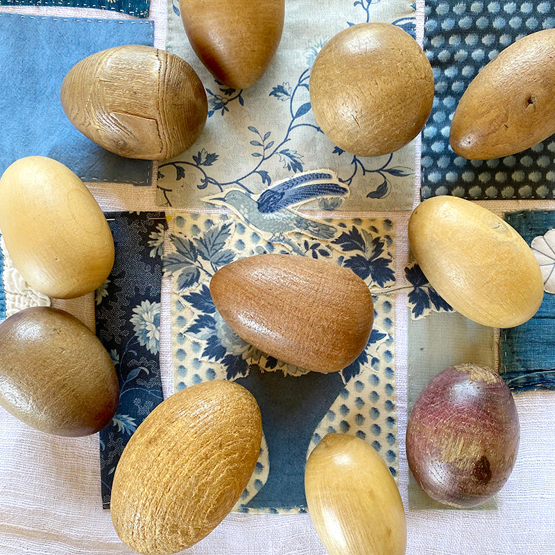 14 Antique Darning Eggs