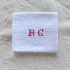 Antique Household Cloth - RC Monogram