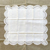 Antique Linen Pillow Sham - LD Monogram