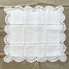 Antique Linen Pillow Sham - LD Monogram