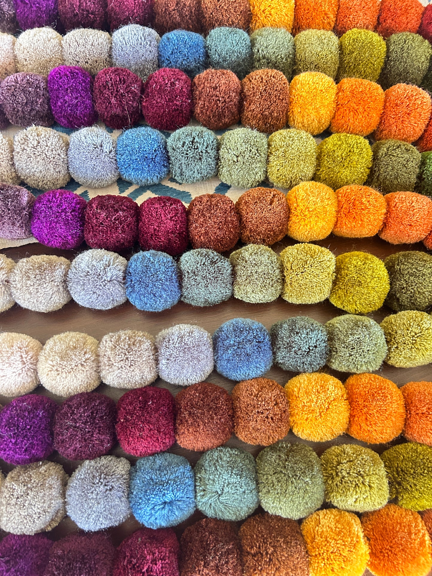 Colorful Pom Pom Garland