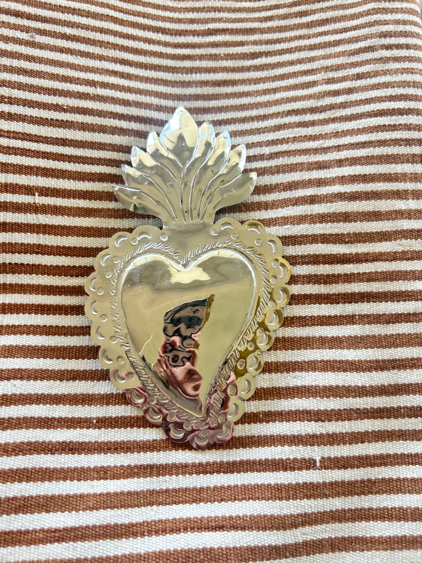 Alpaca Silver Milagro Hearts - Set of Three