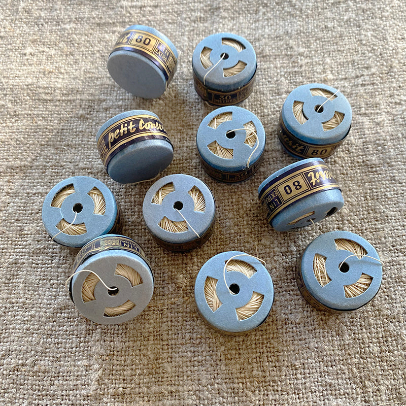 Vintage Linen Thread Spool