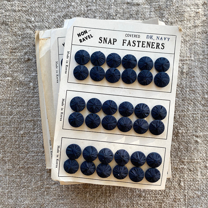 Vintage Navy Snap Fasteners – FRENCH GENERAL