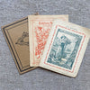 Vintage llustrated French School Books - Set of Three