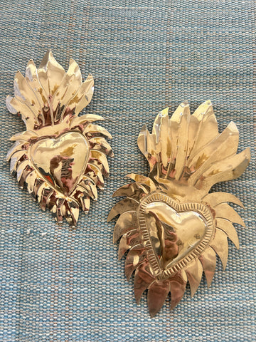 Alpaca Silver Milagro Heart (D)