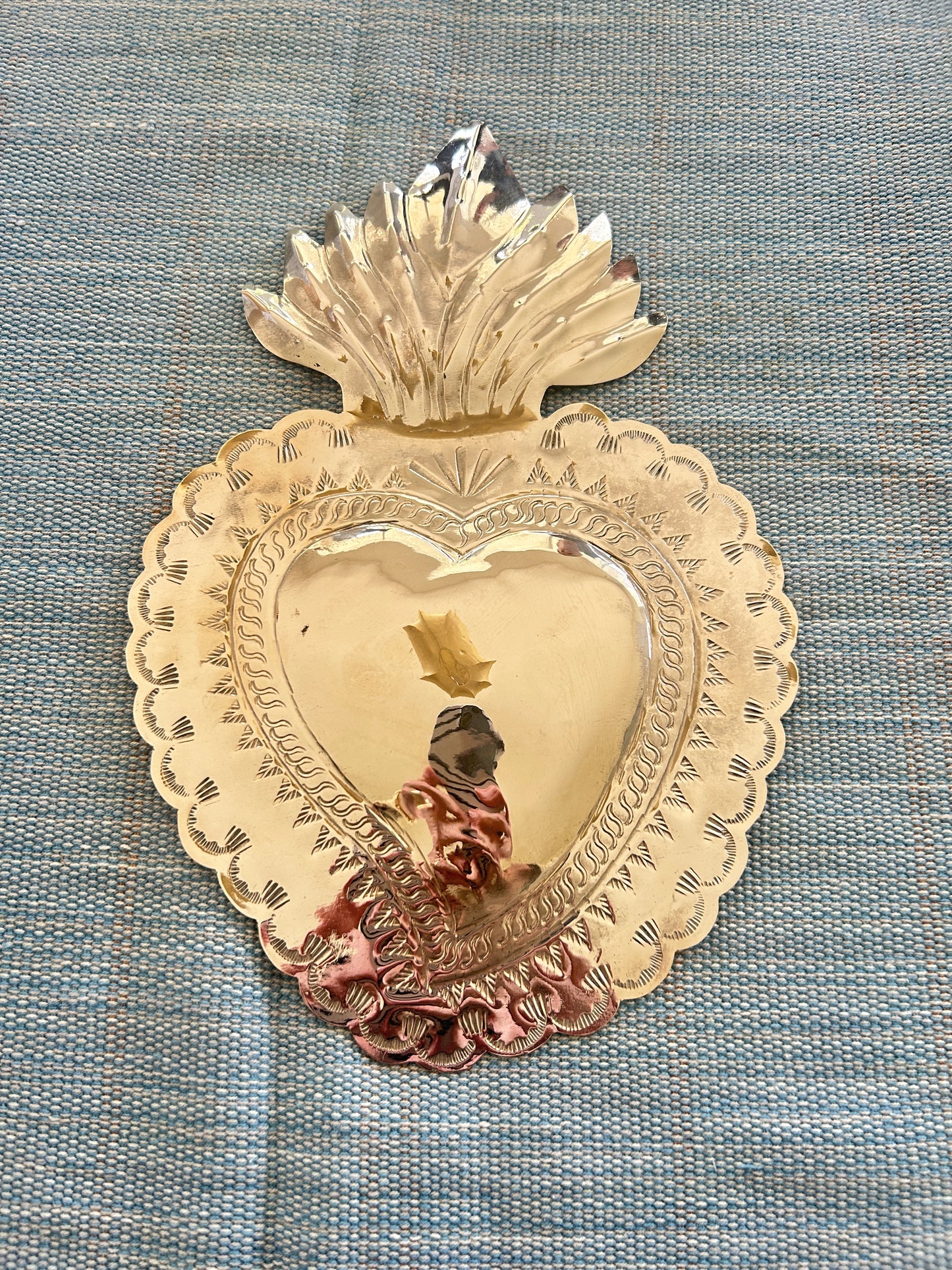 Alpaca Silver Milagro Heart (E)