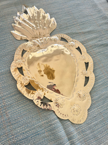 Alpaca Silver Milagro Heart (G)