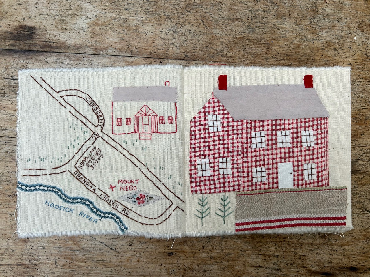 Story in Stitch: A Cloth Book Workshop with Mandy Pattullo / Saturday, February 14th, 2026 / 9-12pm PT / Zoom Workshop