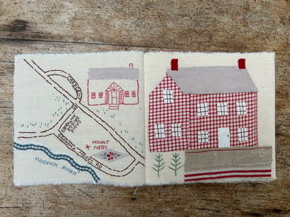 Story in Stitch: A Cloth Book Workshop with Mandy Pattullo / Saturday, February 14th, 2026 / 9-12pm PT / Zoom Workshop