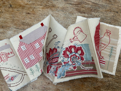 Story in Stitch: A Cloth Book Workshop with Mandy Pattullo / Saturday, February 14th, 2026 / 9-12pm PT / Zoom Workshop