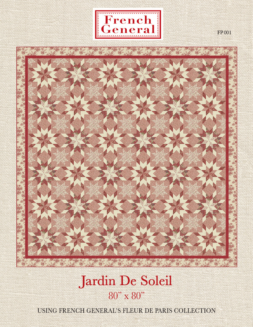 Jardin De Soleil - Fleur De Paris Pattern Instructions - Pre-Order Ships March 2026
