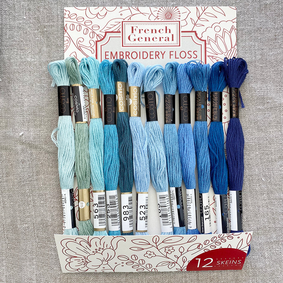 Embroidery Floss - Bleu de France