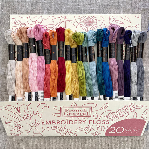 Deluxe Embroidery Thread Kit – FRENCH GENERAL