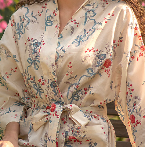 Esprit de Provence Kimono - Bouquet Floral