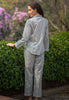 Esprit de Provence Pajamas - Blue Laurel Dotty